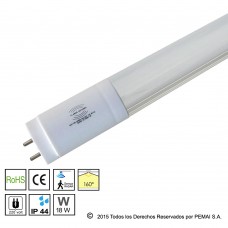 Tubo LED  con Sensor de Movimientos Radar, 18W, 120CM, 20-100% Blanco Neutro